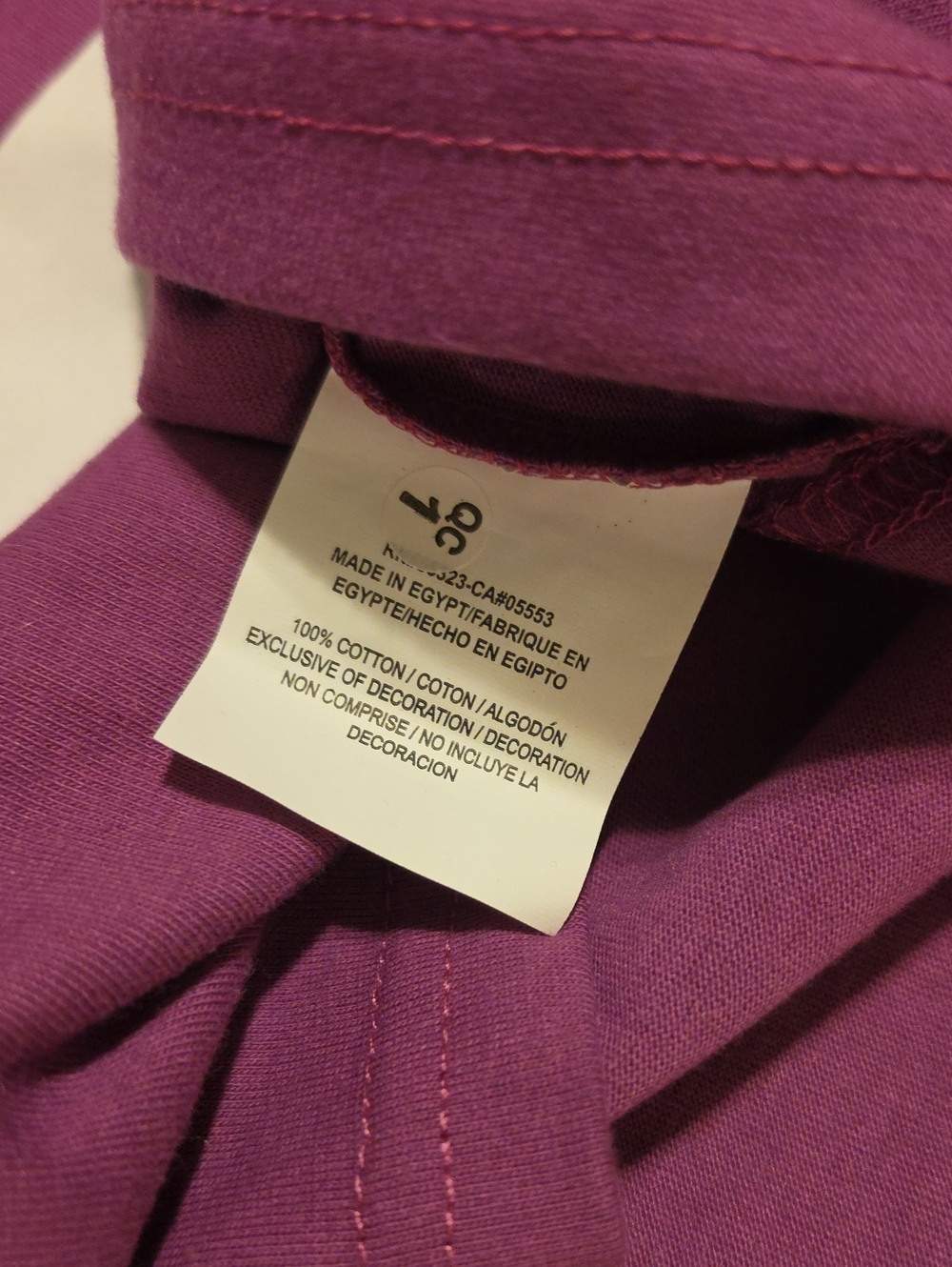 NWT Nike Purple Crop Logo Tee Juniors Size M - Picture 5 of 12